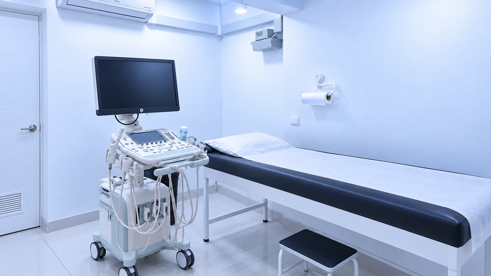 Sala de ecografía del Centro Detector del Cáncer