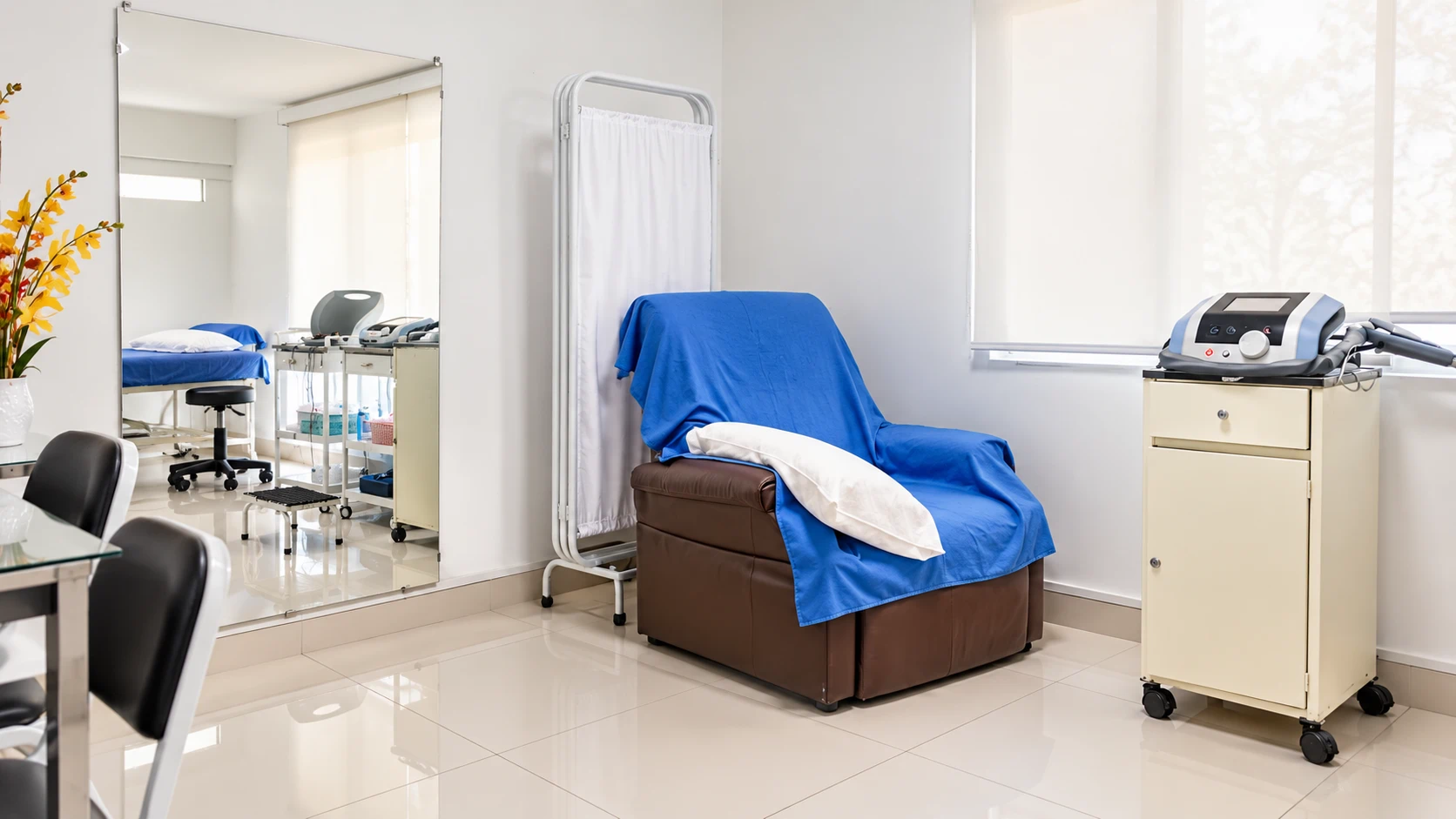 Ambiente de terapia física y rehabilitación 1 del Centro Detector del Cáncer