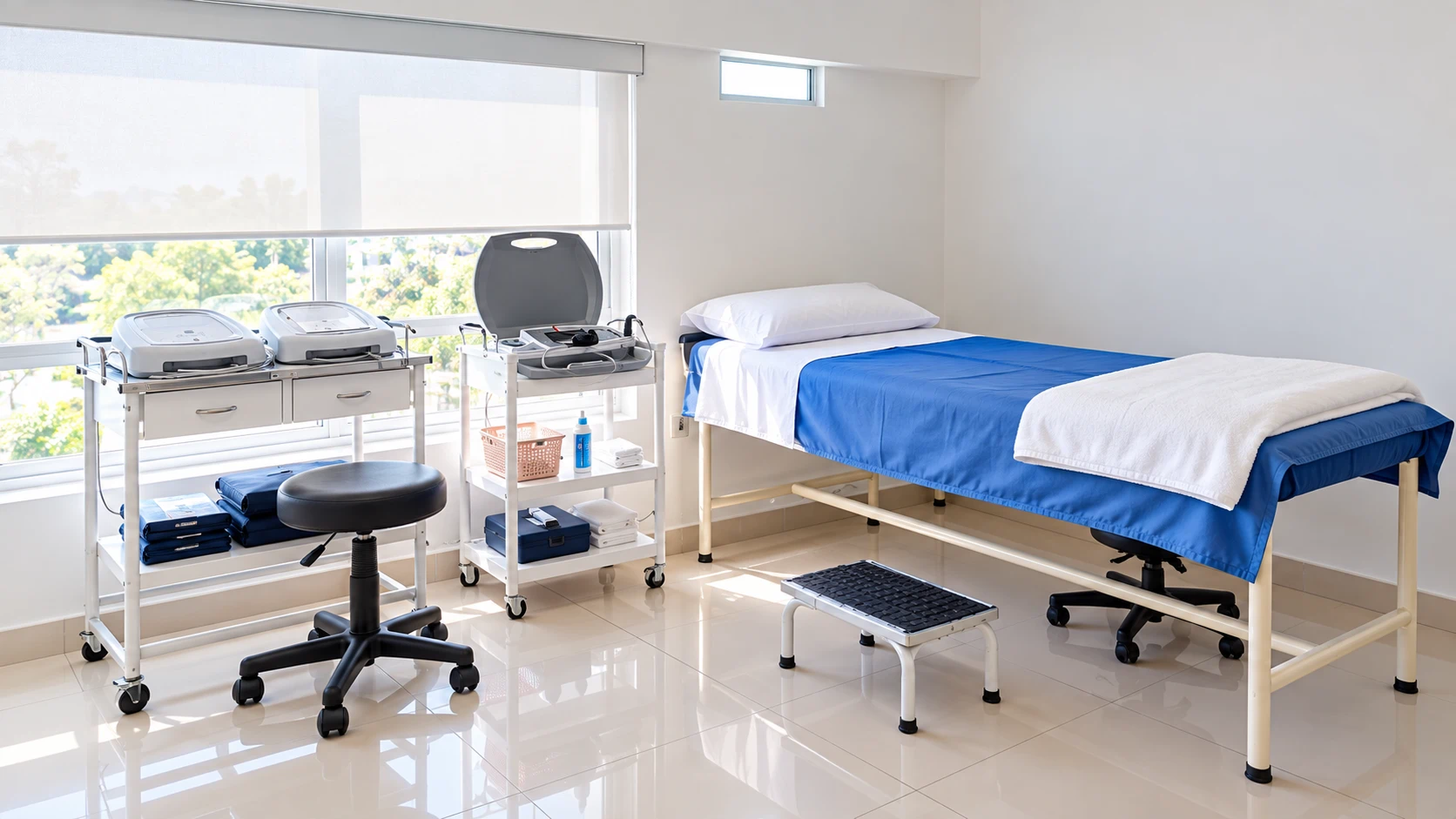 Ambiente de terapia física y rehabilitación 2 del Centro Detector del Cáncer